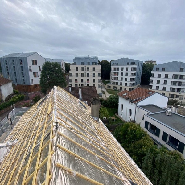 Réalisation 80 - MFL Couverture à Rosny-sous-Bois (93110) en Seine-Saint-Denis (93)