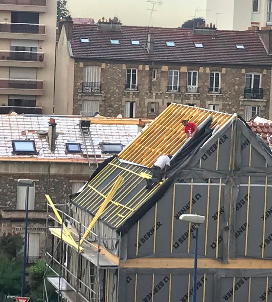 Entreprise de couverture à Rosny-sous-Bois (93110) en Seine-Saint-Denis (93)